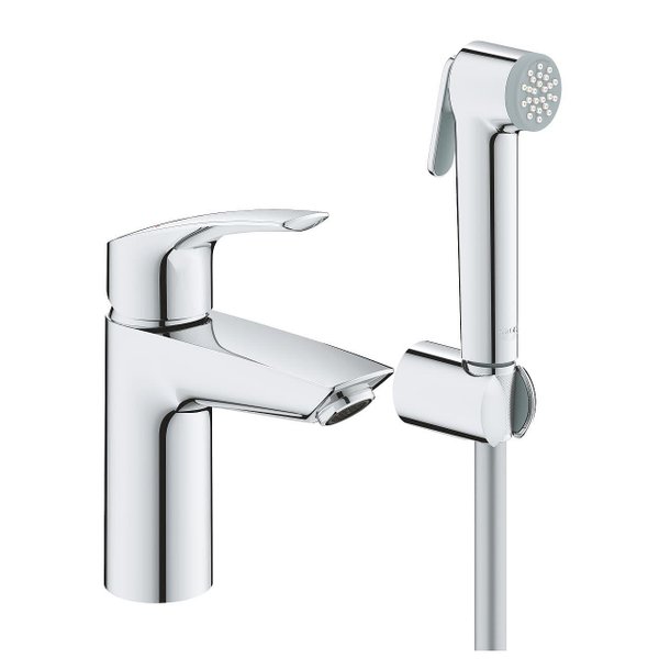 Смесител за умивалник Grohe EUROSMART с хигиенен душ, снимка за SEO

13.
