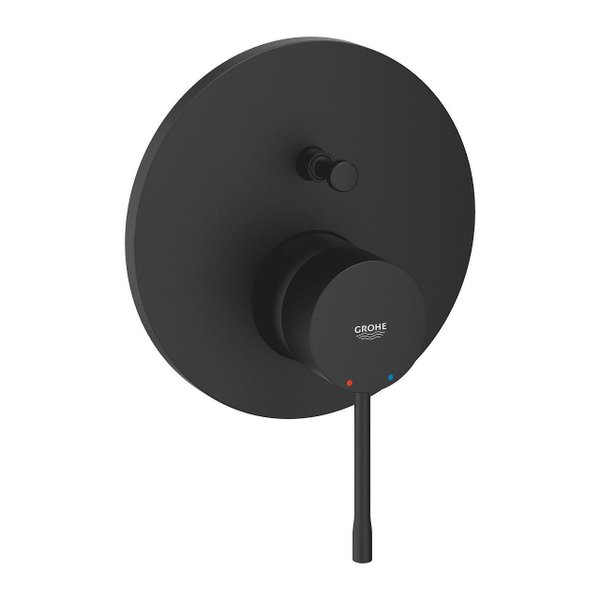 Вграден смесител Grohe Essence за ванна и душ, цвят phantom black

5.