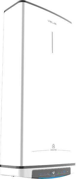 Ariston Velis PRO Wi-Fi 100 електрически мултипозиционен бойлер, плосък, 100 L, бял