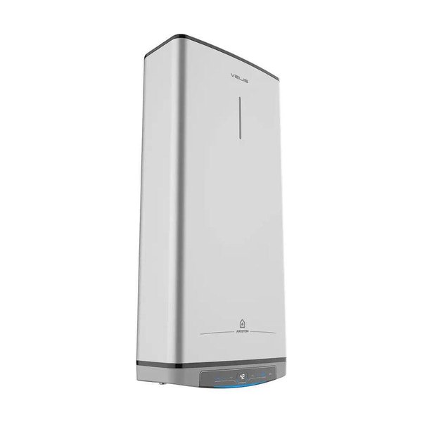 Електрически плосък бойлер Ariston Velis Tech Wi-Fi 50 литра, inox, за дома, на добра цена  

10