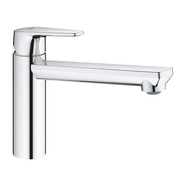 Кухненски смесител Grohe BauEdge с подвижен тръбен чучур, за модерна кухня

14