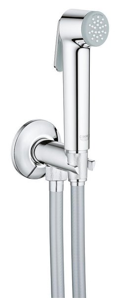 Санитарен душ комплект Grohe Tempesta-F с поставка и вентил, модел за баня, цена 101.75 лв  

15