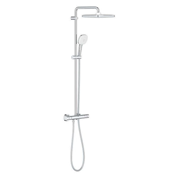 Душ система Grohe Tempesta Cosmopolitan System 250 Cube с термостат, стенен монтаж  

6.