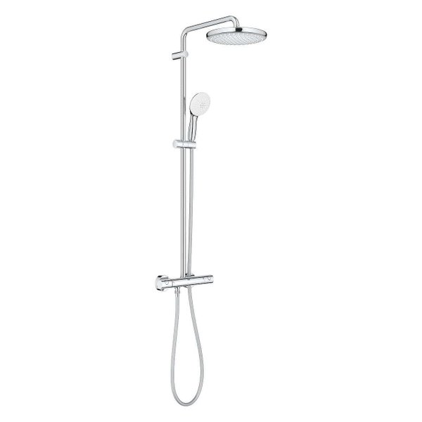 Душ система Grohe Tempesta Cosmopolitan System 250 с термостат, душ глави и аксесоари  

3.