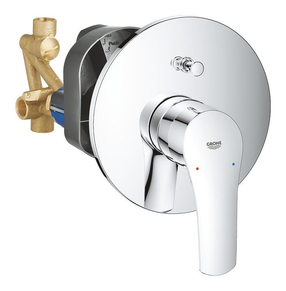 Смесител Grohe Eurosmart за вана и душ, вграждане, цена 125.27 лв  

20