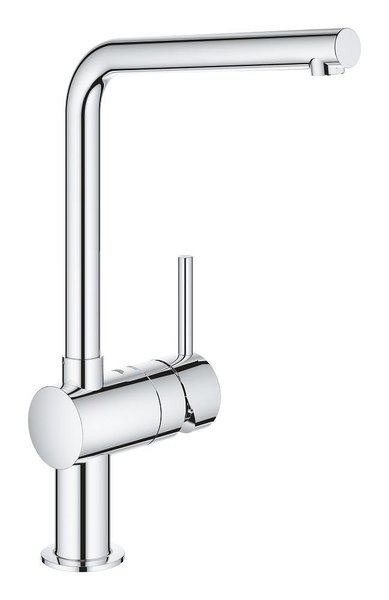 Кухненски смесител Grohe Minta с висок L-образен чучур  

20