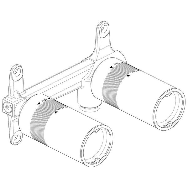 Комплект за вграждане на умивалник за стена от Ideal Standard

9